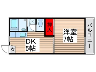 サクラハイツの物件間取画像